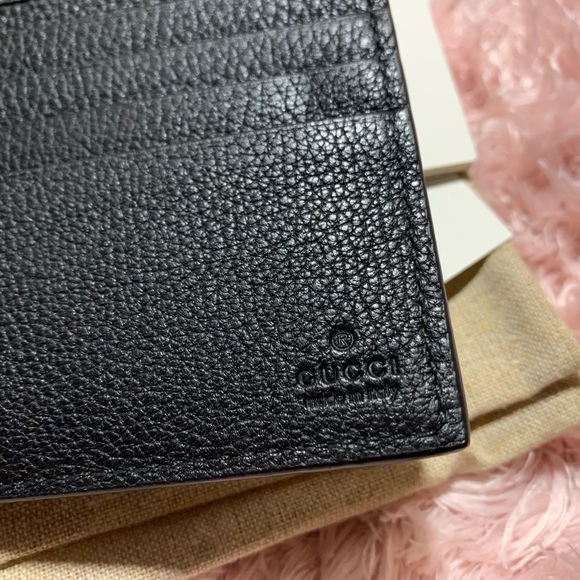 《SOLD》Gucci mens wallet in BLACK - NEW - Picture 3 of 6